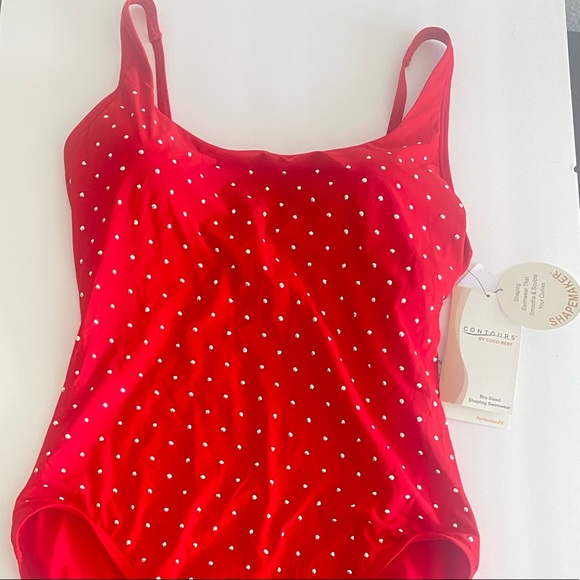 Coco Reef SANGRIA Studded One Piece Swimsuit NEW - Picture 5 of 16
